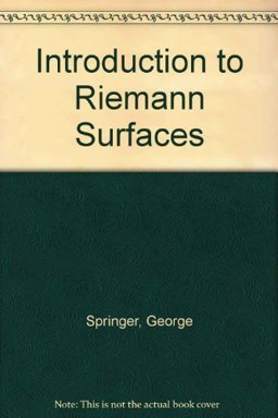Introduction to Riemann Surfaces 2nd 1981 9780828403139 Front Cover