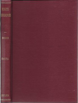 Treatise on the Calculus of Finite Differences