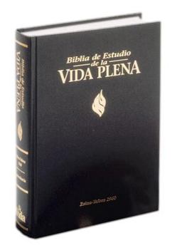 Biblia de Estudio Vida Plena  9780829731965 Front Cover