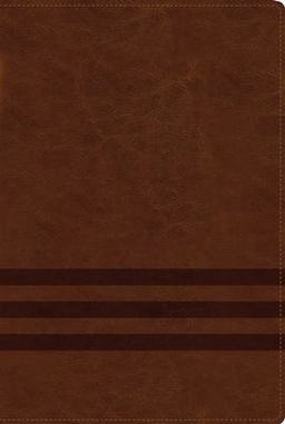 NVI Biblia de Estudio, Teología Bíblica, Leathersoft, Café, Interior a Cuatro Colores