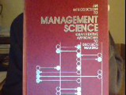 An Introduction to Management Science