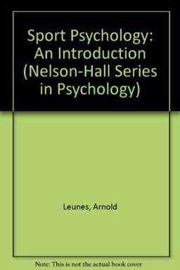 Sport Psychology An Introduction 2nd 9780830413065 Front Cover