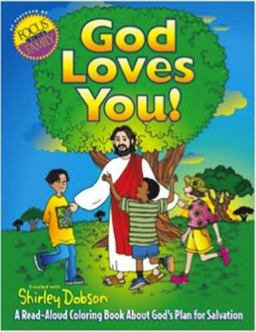God Loves You! A Read-Aloud Coloring Book about God's Plan for Salvation  9780830723294 Front Cover