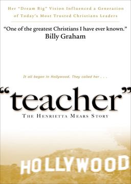 Teacher The Henrietta Mears Story  9780830733477 Front Cover