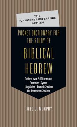 Pocket Dictionary for the Study of Biblical Hebrew  9780830814589 Front Cover