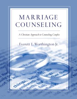 Marriage Counseling A Christian Approach to Counseling Couples  9780830817696 Front Cover