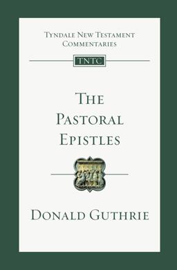 Pastoral Epistles  9780830842445 Front Cover