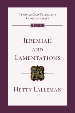 Jeremiah and Lamentations  9780830842834 Front Cover