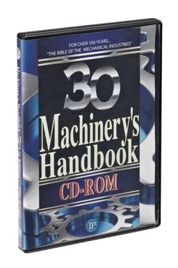 Machinery's Handbook, CD-ROM Only 30th 9780831130930 Front Cover