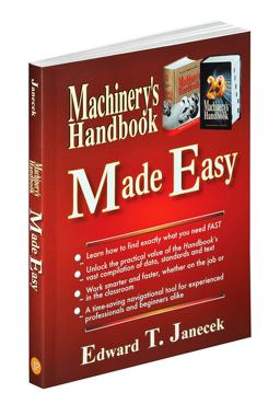 Machinery's Handbook Made Easy 29th 9780831134488 Front Cover