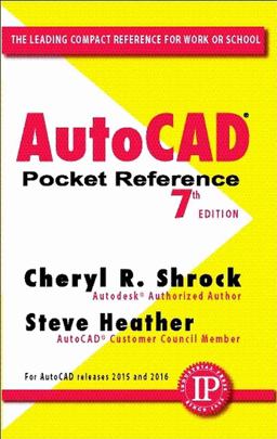 AutoCADï¿½ Pocket Reference 7th 9780831135966 Front Cover