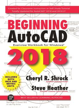 Beginning Autocad 2018 Exercise Workbook:  9780831136154 Front Cover