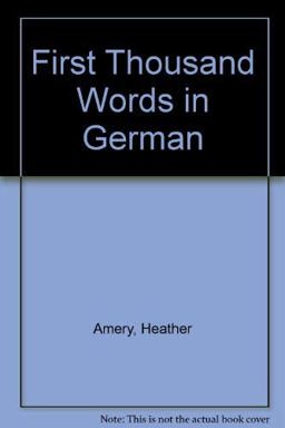 First Thousand Words in German