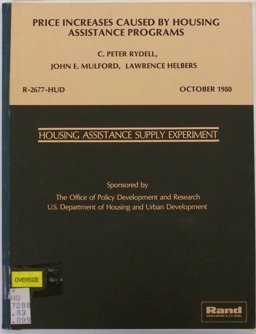 Price Increases Caused by Housing Assistance Programs