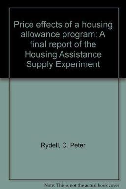 Price Effects of a Housing Allowance Program Price Effects of a Housing Allowance Program