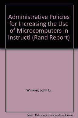 Administrative Policies for Increasing the Use of Microcomputers in Instructi