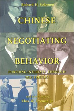 Chinese Political Negotiating Behavior