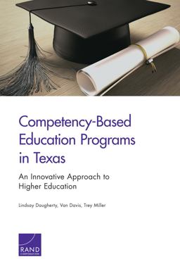 Competency-Based Education Programs in Texas Competency-Based Education Programs in Texas