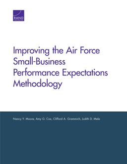 Improving the Air Force Small-Business Performance Expectations Methodology