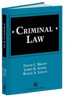 Criminal Law 2nd 9780834210837 Front Cover