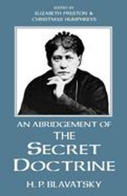 Abridgement of the Secret Doctrine  9780835600095 Front Cover