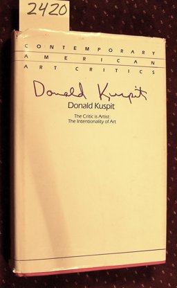 The Critic As Artist