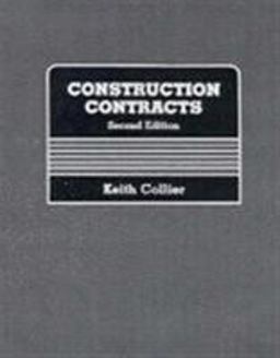 Construction Contracts 2nd 9780835910040 Front Cover