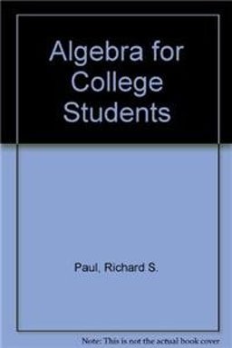 Algebra for College Students