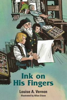 Ink on His Fingers 1st 9780836116731 Front Cover