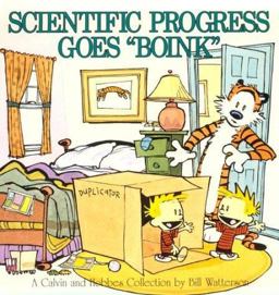Scientific Progress Goes Boink A Calvin and Hobbes Collection  9780836218787 Front Cover
