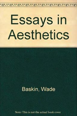 Essays in Aesthetics