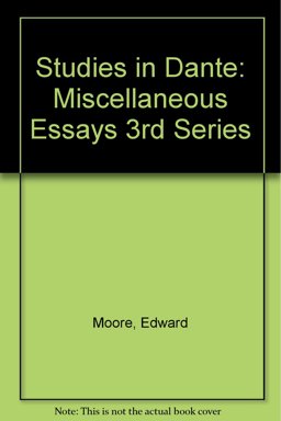 Studies in Dante Studies in Dante