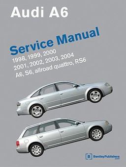 Audi A6 (C5) Service Manual 1998, 1999, 2000, 2001, 2002, 2003 2004 A6, Allroad Quattro, S6, RS6  9780837616704 Front Cover