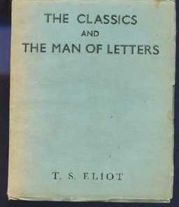 The Classics and the Man of Letters
