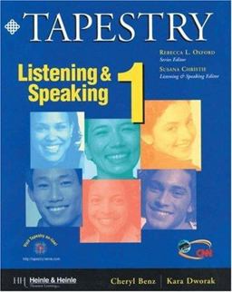 Tapestry Listening and Speaking 1  9780838400098 Front Cover