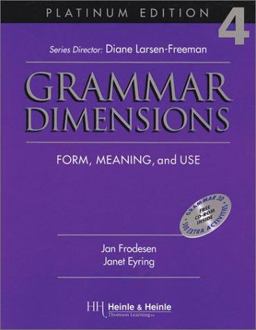 Grammar Dimensions - 4 - Platinum Edition - Form Meaning AndUse with Software
