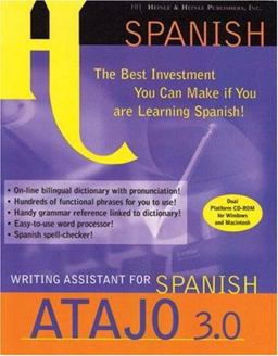 Atajo 3.0 Dual-Platform CD-ROM Writing Assistant for Spanish (Individual Version) Atajo 3.0 Dual-Platform CD-ROM Writing Assistant for Spanish (Individual Version)