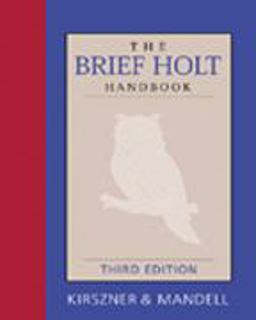 Brief Holt Handbook with APA Update Card