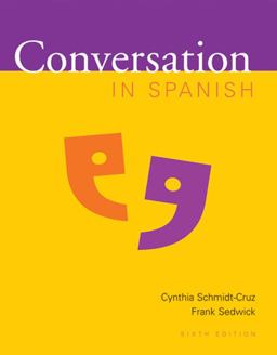 Conversation in Spanish Points of Departure 6th 9780838416631 Front Cover