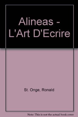 Alineas - l'Art D'Ecrire