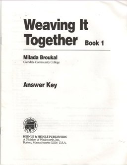 Weaving It Together