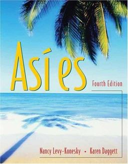 Asi Es 4th 9780838458150 Front Cover