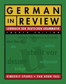 German in Review 4th 9780838460665 Front Cover