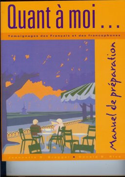 Quant a Moi . . .