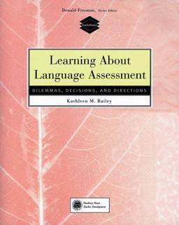 Learning about Language Assessment