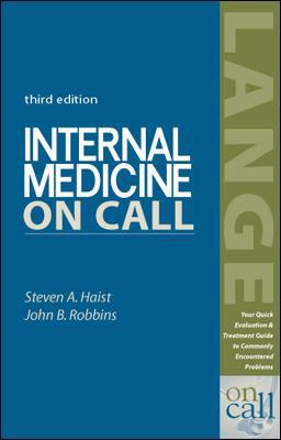 Internal Medicine on Call 3rd 9780838542781 Front Cover