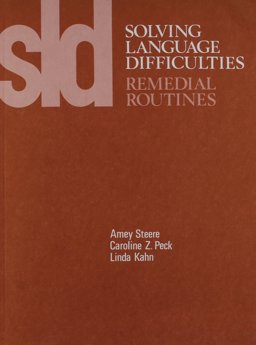 Solving Language Difficulties  9780838803264 Front Cover