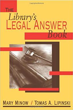 Library's Legal Answer Book  9780838908280 Front Cover