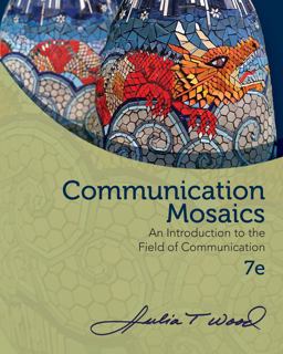 Communication Mosaics An Introduction to the Field of Communication 7th 9780840028181 Front Cover