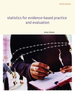 Statistics for Evidence-Based Practice and Evaluation 3rd 9780840029140 Front Cover